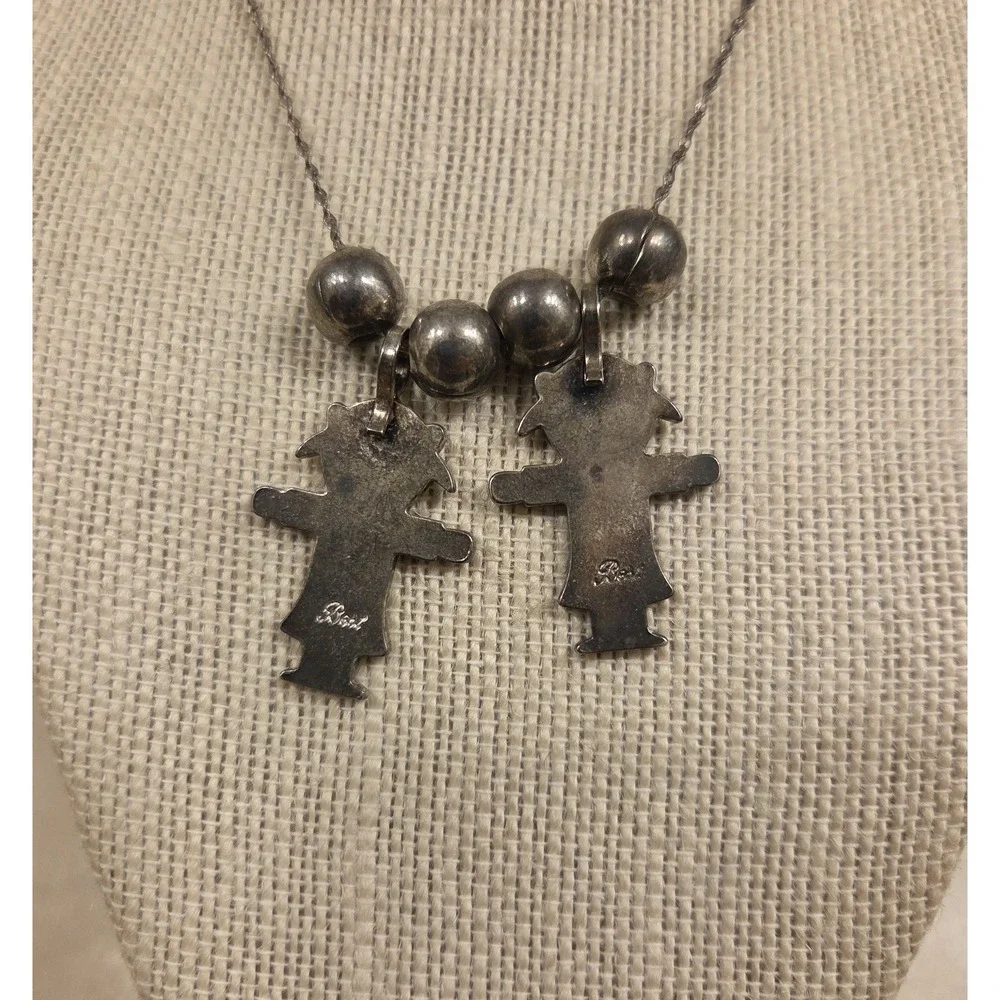 Vintage 1980s Signed Best Silver Necklace‎ Girl's, Daughter's, Best Friends 20